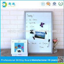 silver color frame small magnetic standard whiteboards